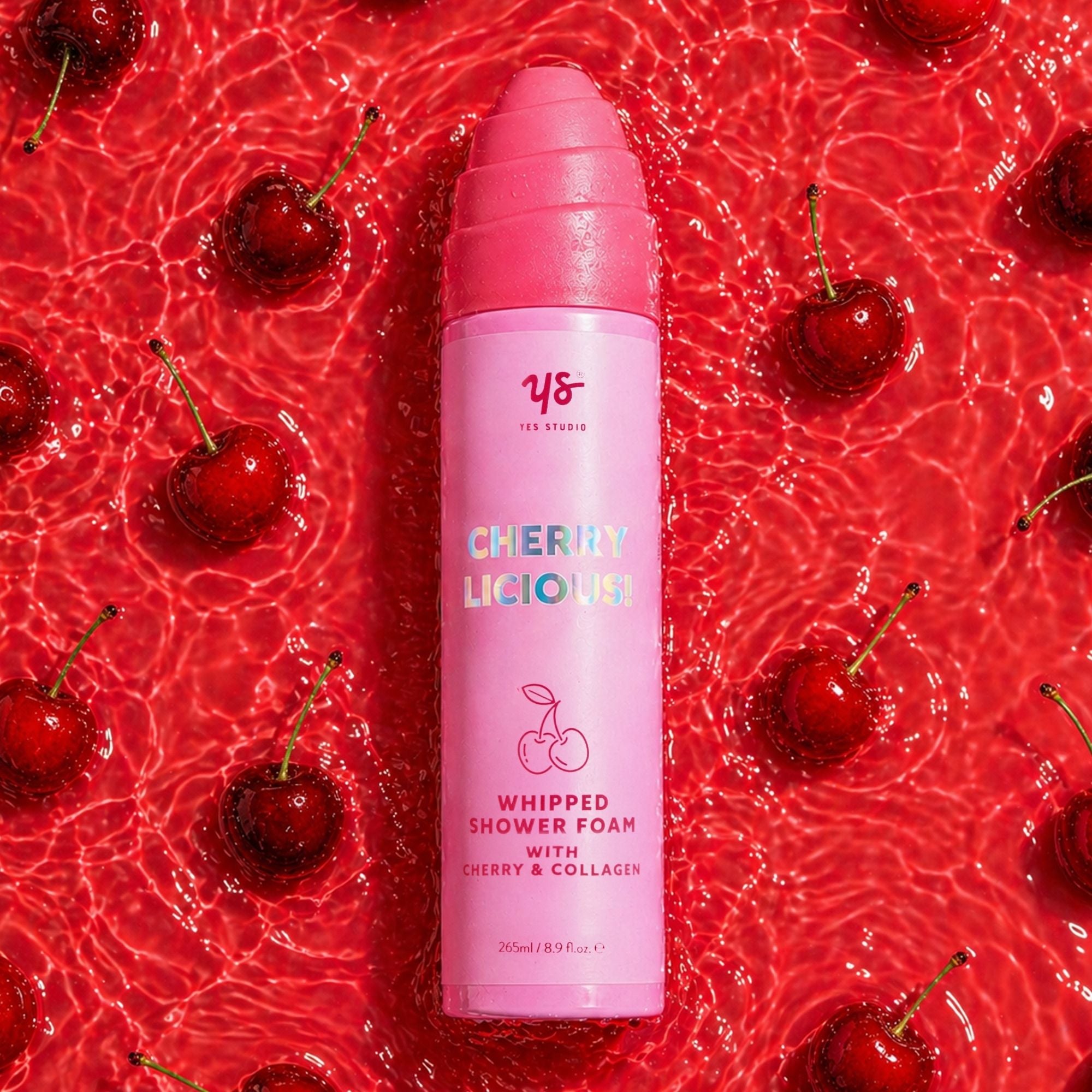Cherry Licious Whipped Shower Foam