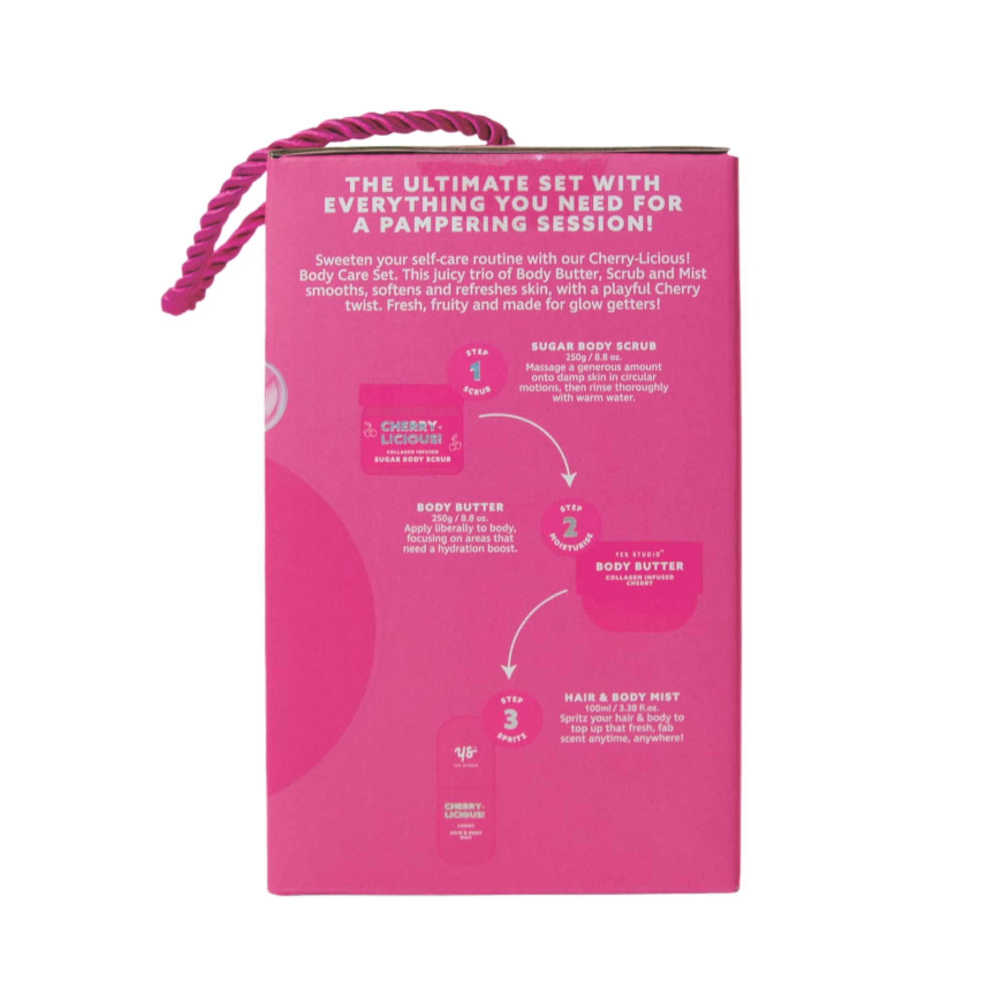 Cherry-licious! Body Care Set – Yes Studio