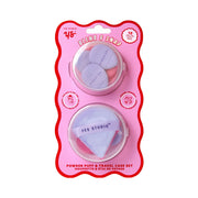 YS Triangle Mini Powder Puff Set - 10pk