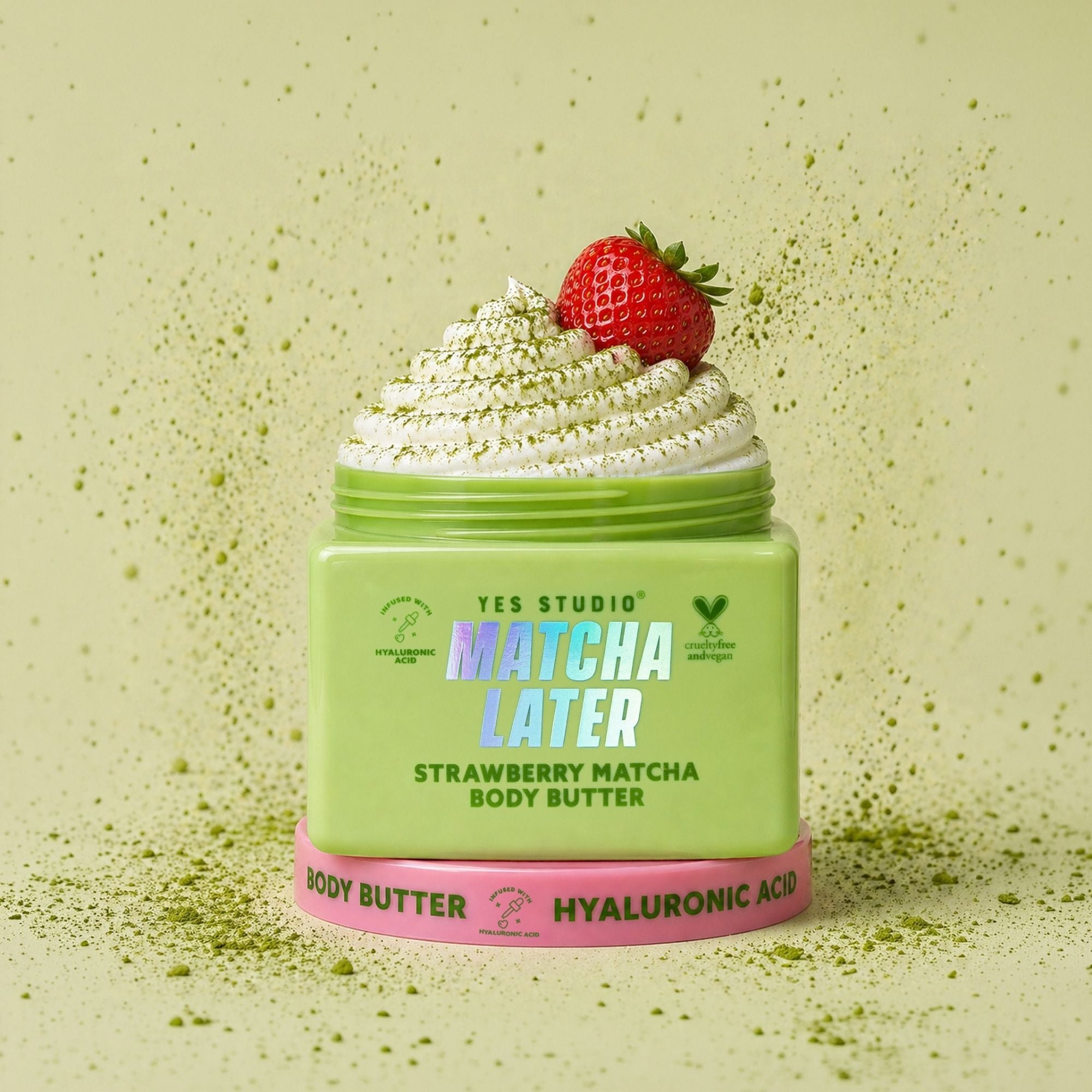 YS Body Butter 400g Strawberry Matcha