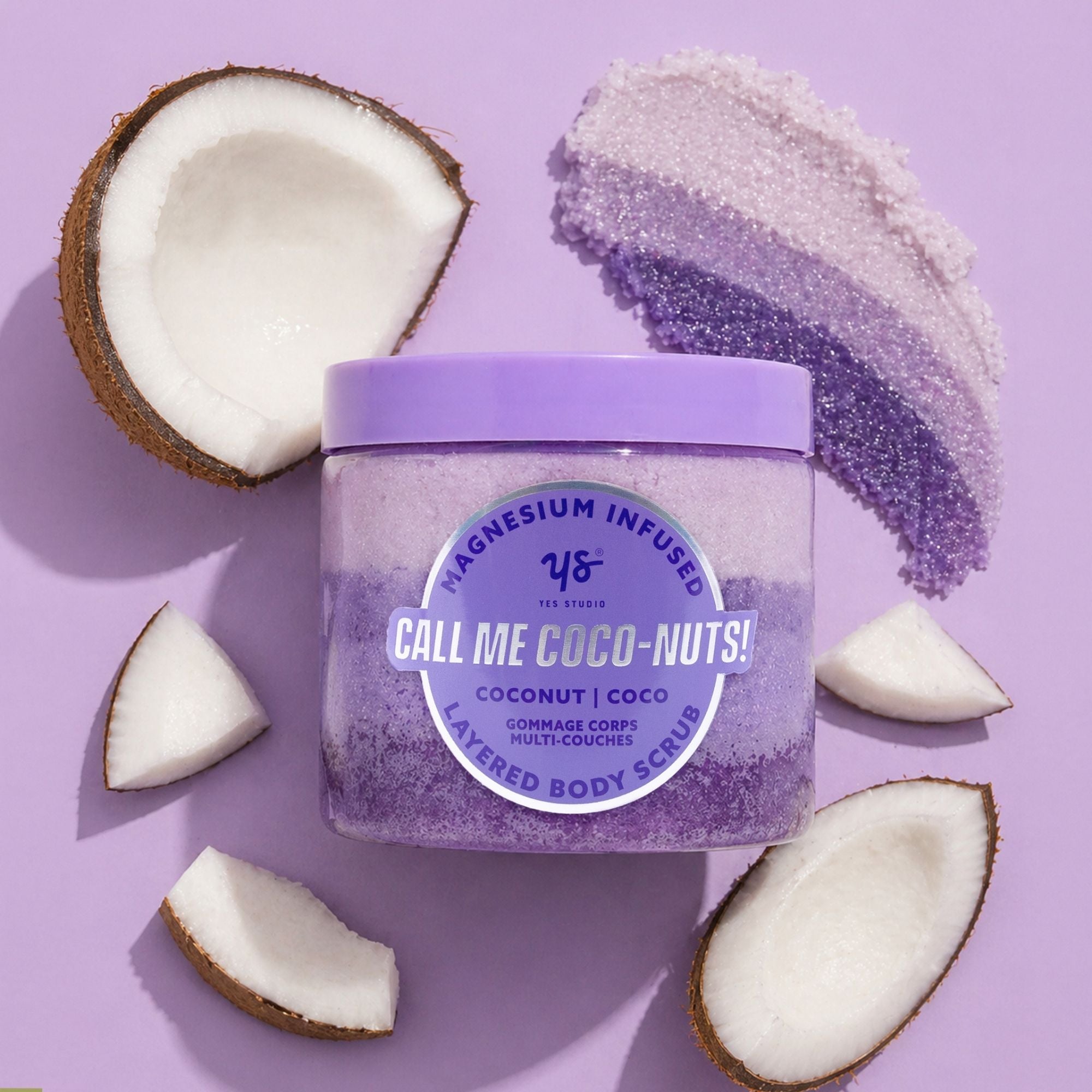 YS Layered Body Scrub 600g Coconut