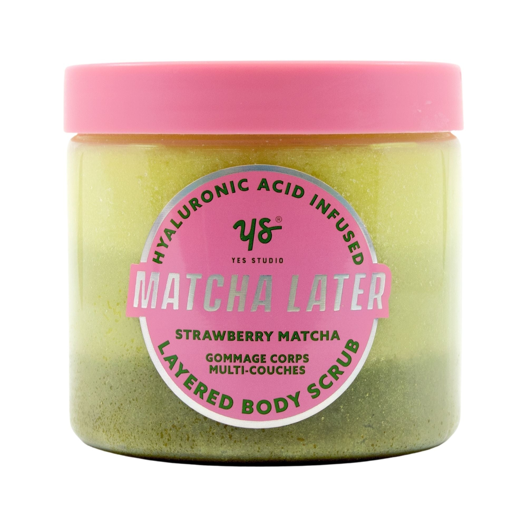 YS Layered Body Scrub 600g Strawberry Matcha