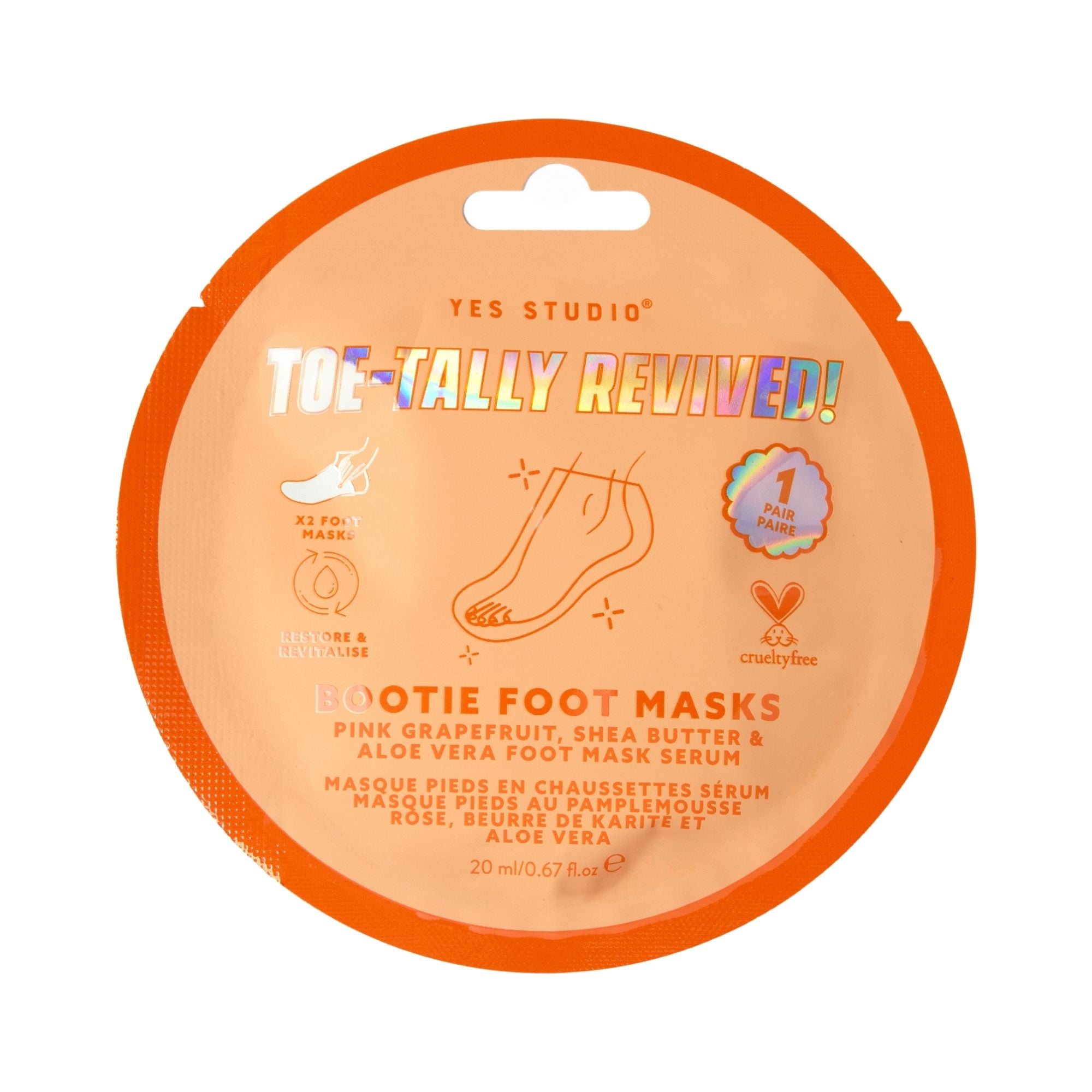 YS Foot Mask - 2pk