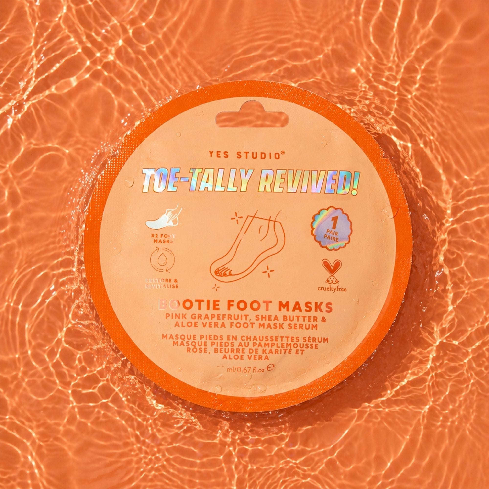 YS Foot Mask - 2pk